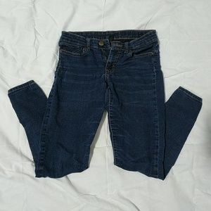 GAP Premium Super Skinny Ankle Jeans Distressed 24